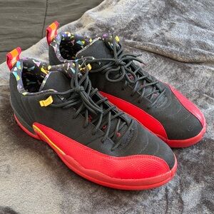 Jordan 12 Low Red Men's Sneakers